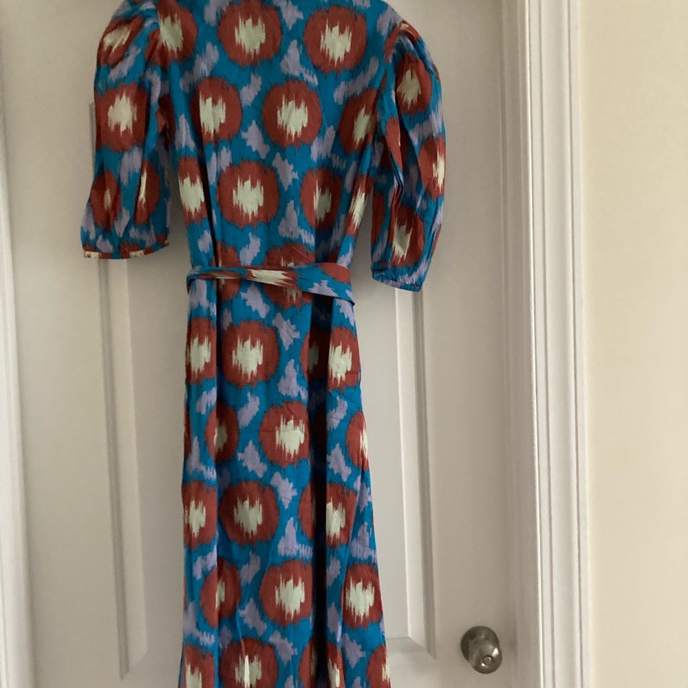 Olivia James Patterned Long Sleeve Dress - Picture 5 of 5